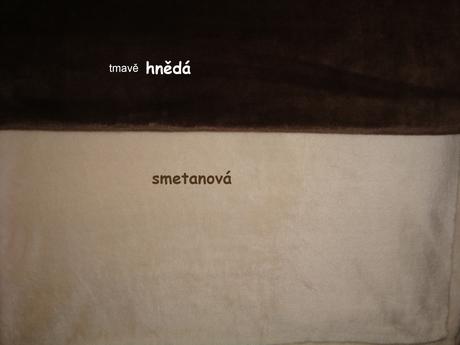 Deka s výšivkou jména na přání-více barev a obrázk,