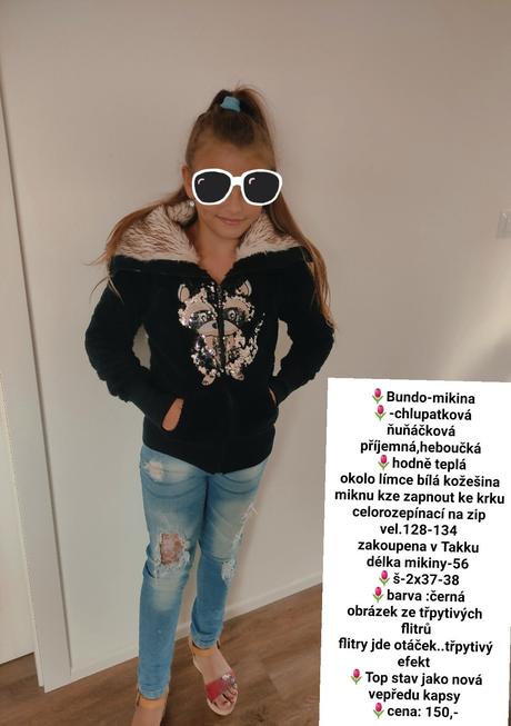 Bundo/mikina-vel.128-134, 128