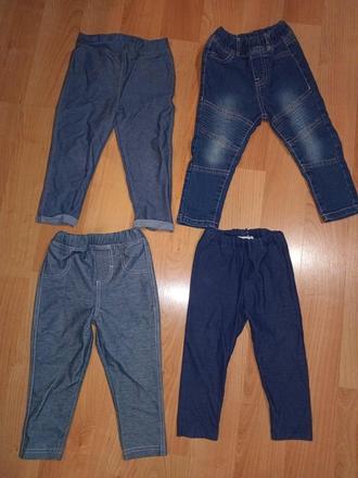 Dívčí legíny, kalhoty, rifle vel. 86, f&f,86