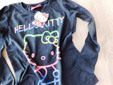 Dívčí bavlněné triko-dlouhý rukáv, sanrio,110