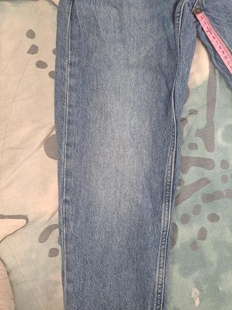 Džíny s laclem, c&a,36