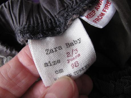 Hezká tylová šedá sukně zara baby, zara,98