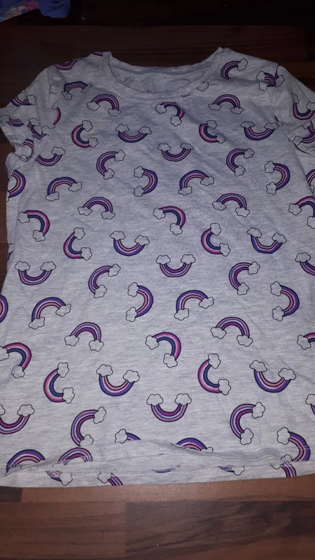 Šedé tričko s duhy 146 george, george,146