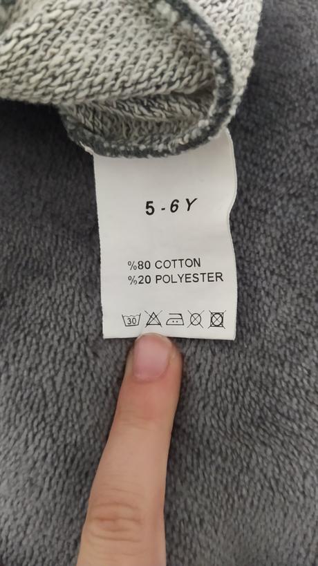 Dívčí mikina 110/116, 110