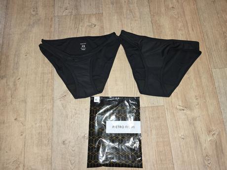 2 pack menstruační plavky, pietro filipi,xs