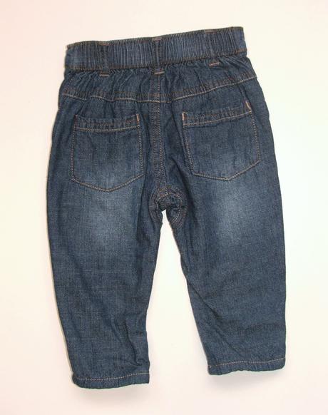 J630 podšité chlapecké rifle vel. 68, disney,68