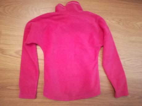 Tenká fleecová mikinka, decathlon,128