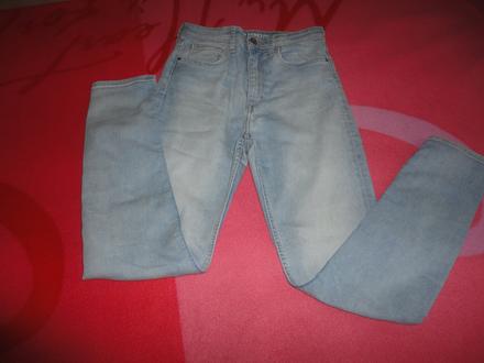 Strečové světlé rifle c+a, vel. 10-11 let, c&a,140