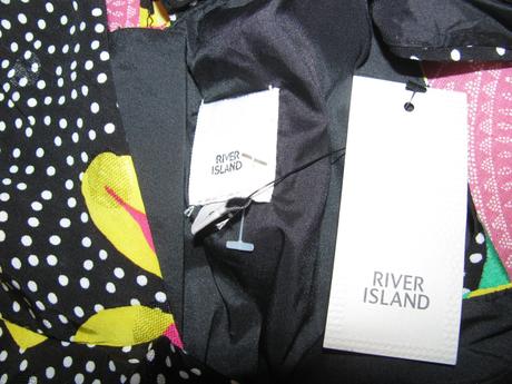 Letní kalhotový viskozový overal, river island,110