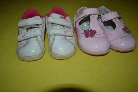 2x dívčí boty v.22 tenisky puma a balerínky, puma,22
