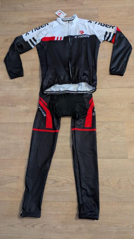 Ka537 pánský cyklistický trikot zimní vel. l, l