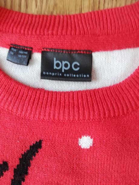 Svetr vánoční, vel. 140/146, zn.bonprix., 140