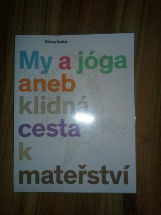 Kniha - jóga pro těhotné,
