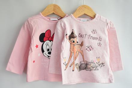 Trička vel. 62, disney,62