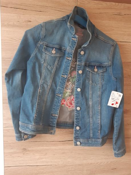 Džínová bunda, c&a,164