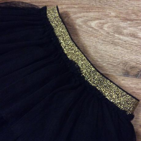 Slavnostní tylová volánková sukýnka, 104