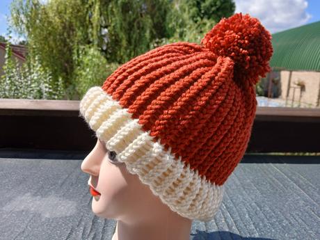 Pletený kulich dvojitý lem (různé barvy), 34 - xxxl