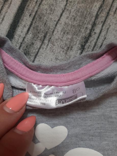 Dívčí mikina ergee 80, ergee,74