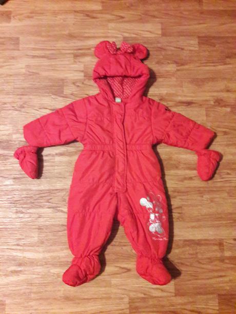 Zimní kombinéza disney minnie, vel.80, disney,80