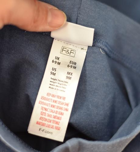 Legíny vel. 6 - 9 m, f&f,74