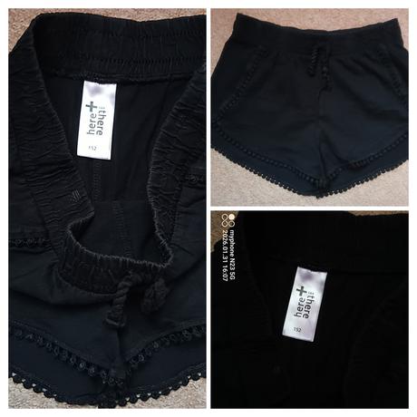 Šortky zn."here+there c&a" vel."152", c&a,152