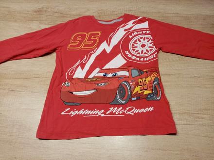 Triko dlouhý rukáv cars vel. 116/122, disney,116