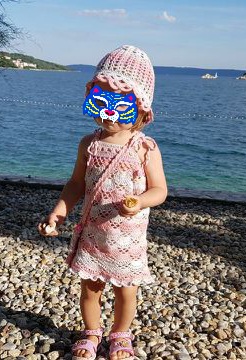 Letní háčkované šaty, 86