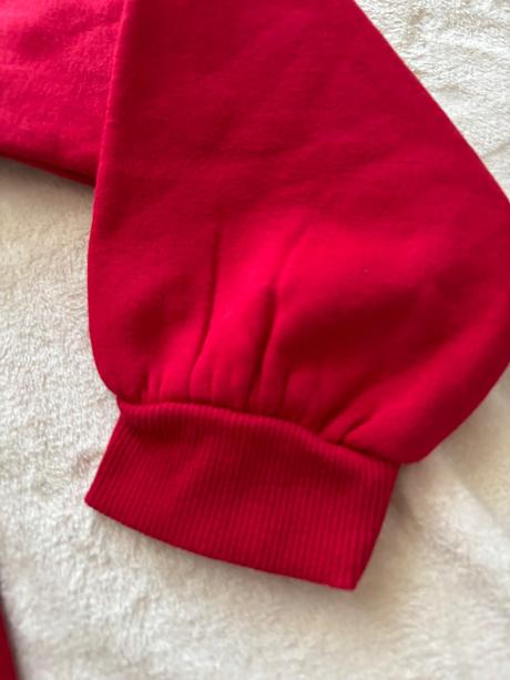 K13/ mikina krasna stich - v.9/10 let, primark,140