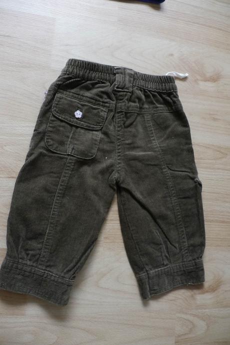 Manzestrove kalhoty hnede 68, 68