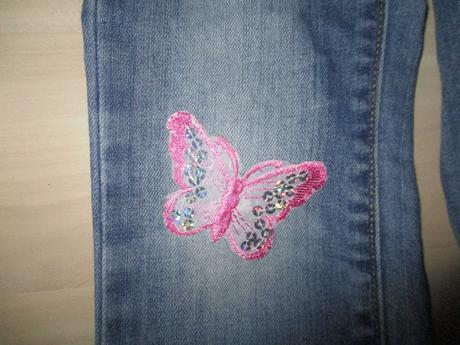 Riflíky s korálky, benetton,122