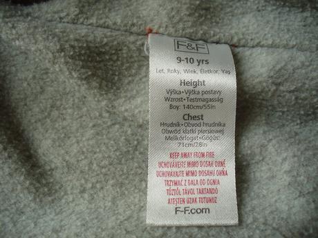 Jarní/podzimní bunda zn. f&f vel. 140, f&f,140