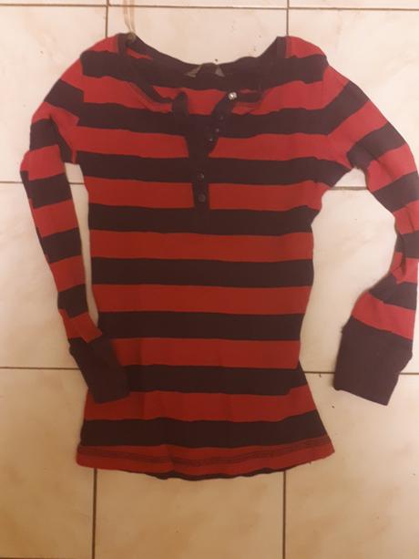 Proužkované tričko lindex, lindex,128