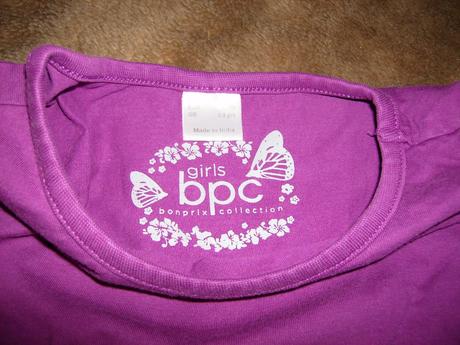 Triko fialové zn.bonprix vel.2-3 roky, bonprix,92