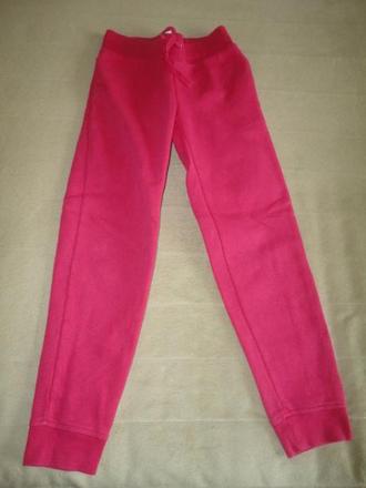 Červené tepláky hm, vel. 6-7 let, h&m,122