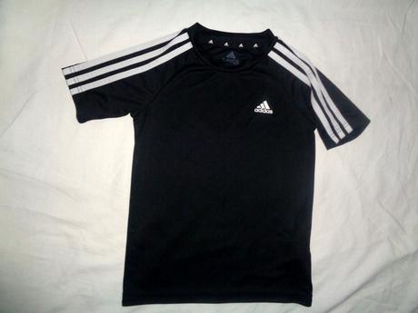 Černé funkční tričko adidas aeroready - 7/8 let, adidas,128