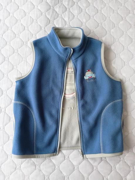 Fleece vesta, vel.110-122, 116