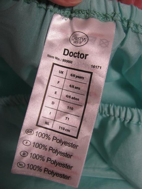 Karnevalový kostým-doktor, lékařka,laborant, 