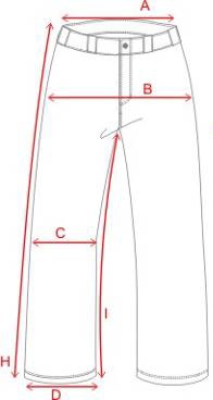 Lyžařské kalhoty kilpi gabone - s visačkami, 36