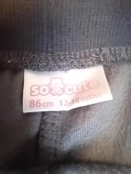 Sametové tepláky so cute, vel. 86, 86