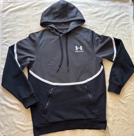 K12/ mikina černá zn. under armour - v.m/l (44/46, under armour,m