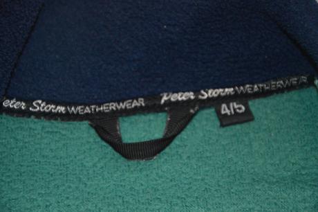 Teplá fleesová mikina mikča peter storm, 110