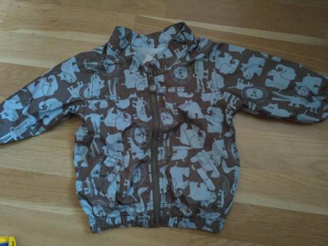 Zvířátková jarní, podzimní bunda, h&m,74