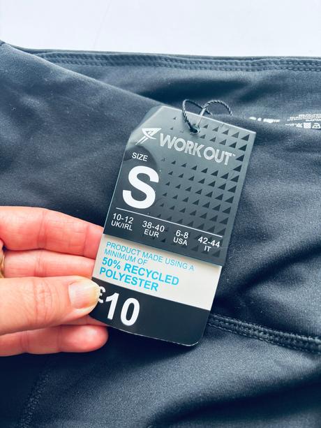 K4/ legíny černé s kapsičkou - v.s, primark,s