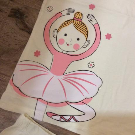 Bavlněné pyžamo s baletkou, sinsay,134