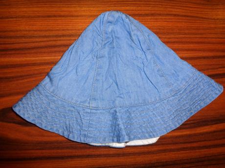 Luxusní klobouček z odlehčené rifloviny, tu,86