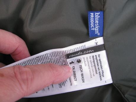 Zimní khaki bunda s kapucí 3 v jednom vaude v.38/s, s