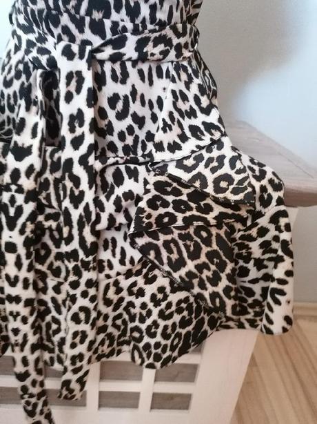 Tygrované šaty, f&f,34
