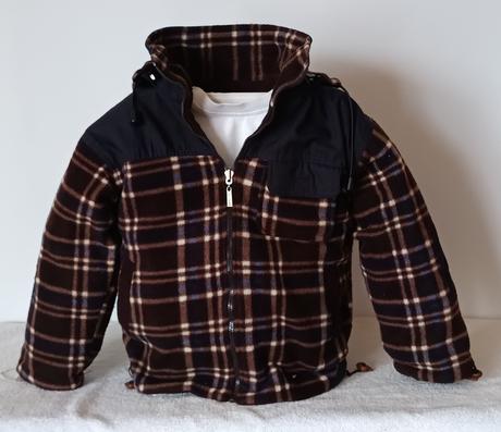 Oboustranná bunda - mikina, 122