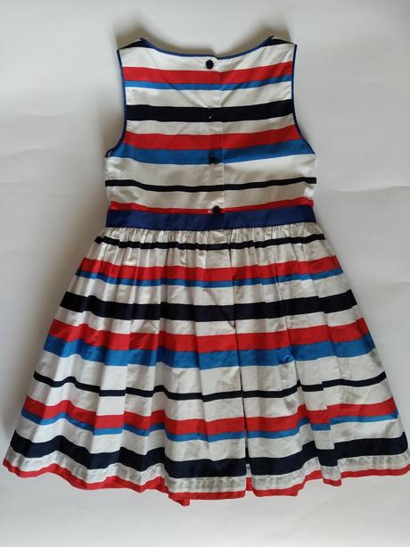 Pruhované šatičky, marks & spencer,104