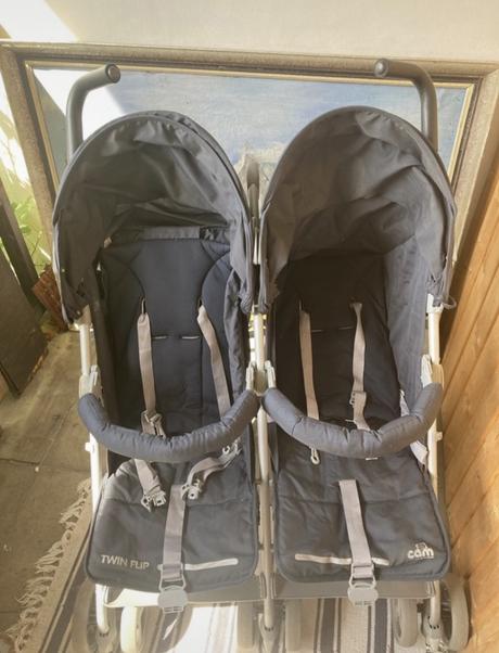 Kočárek cam flip twin pro děti 4-36m, cam,cam twin flip